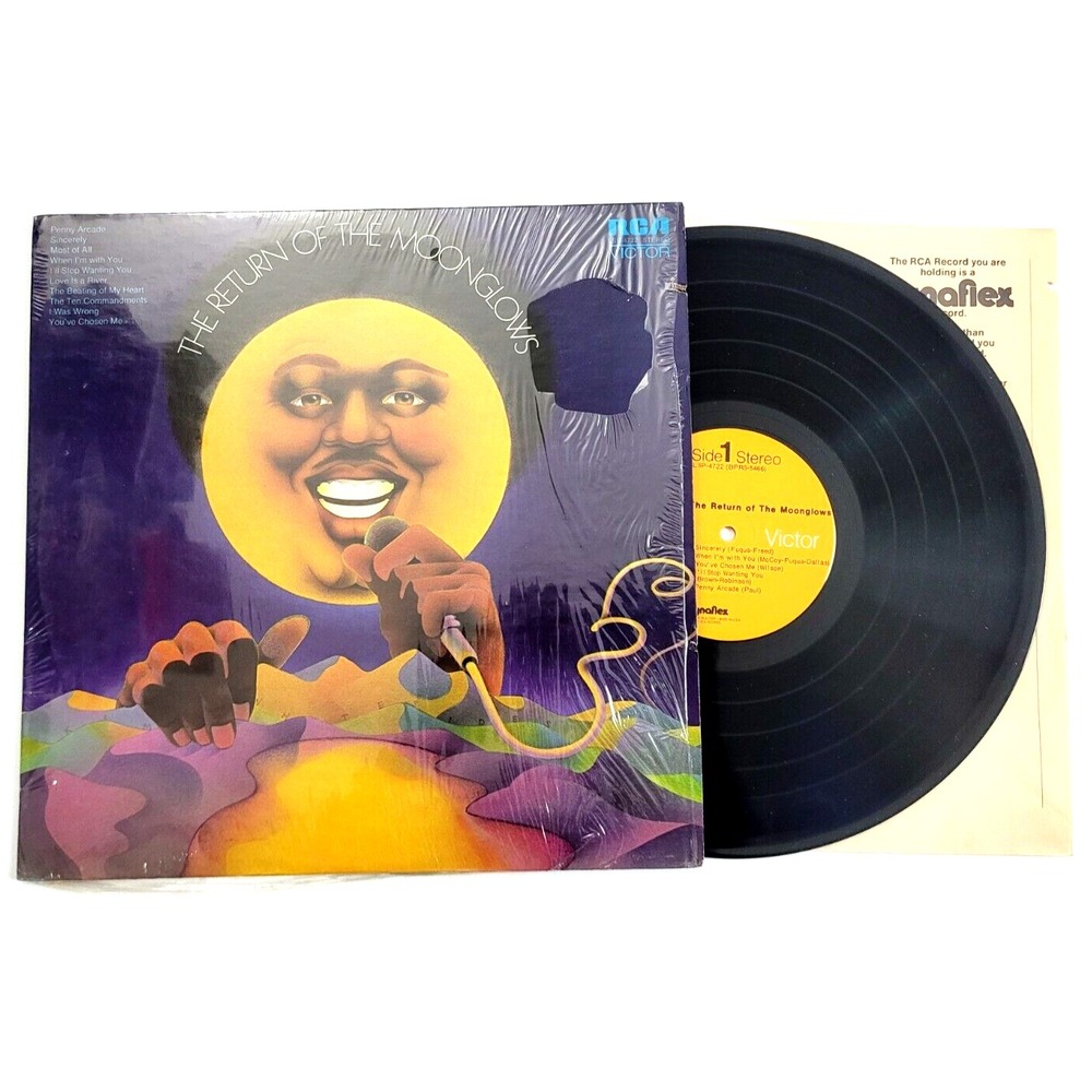THE MOONGLOWS - RETURN OF THE MOONGLOWS - SOUL LP